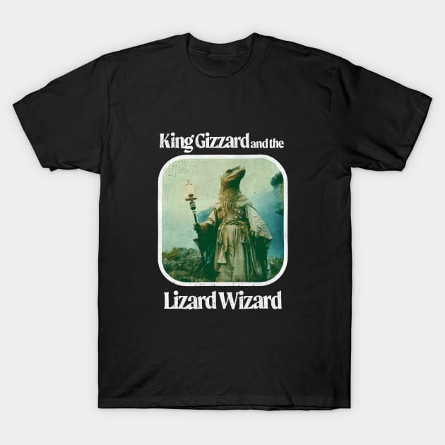 Lizard Wizard Shirt T-Shirt by galenfrazer